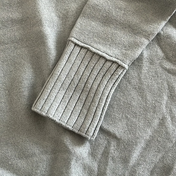 Club Monaco Wool Mock Neck Sweater - Pale Blue - Picture 6 of 8